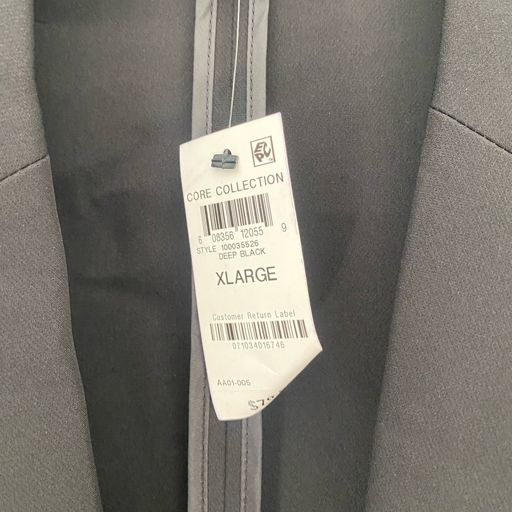 INC International Concepts Black Blazer - Picture 3 of 5